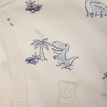 Fixoni Hue til præmatur - Zen Blue Dino print