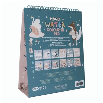 Floss & Rock vandmalebog - Enchanted Magic Water Easel and Pen