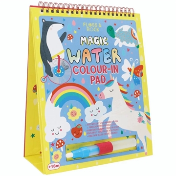 Floss & Rock vandmalebog - Rainbow Fairy Magic Water Easel and Pen