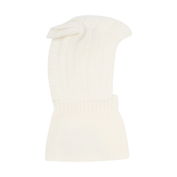 Huttelihut Hue m. ører - Merinould/Cashmere - Off-white