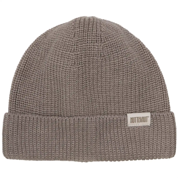 Huttelihut Hue - Uld Beanie - Brown Melange