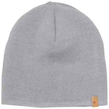 Huttelihut Hue - Uld Beanie - Medium Grey Melange