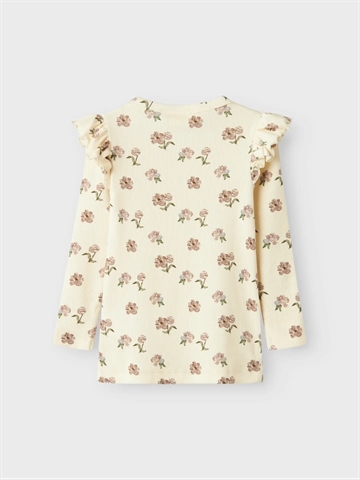 Lil Atelier Bluse Gavo Eko Turtledove Peony