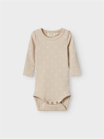 Lil Atelier Body - Hjerter - Gago Gray Morn Heart