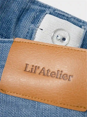 Lil Atelier Bukser - Ryan Slim Okaja Jeans - Medium Blue Denim