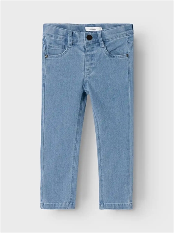 Lil Atelier Bukser - Ryan Slim Okaja Jeans - Medium Blue Denim