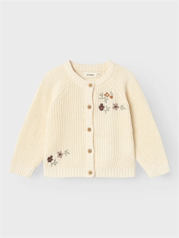 Lil Atelier Cardigan Strik Emlen Birch