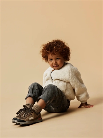 Lil Atelier Jakke - Dino - Nmnlajo Bomber Jacket Coconut Milk