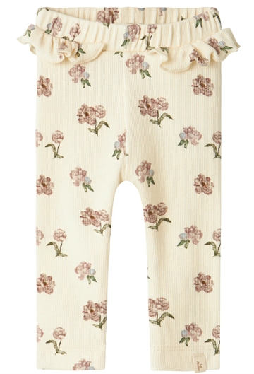 Lil Atelier Leggings Gavo Efi Turtledove Peony