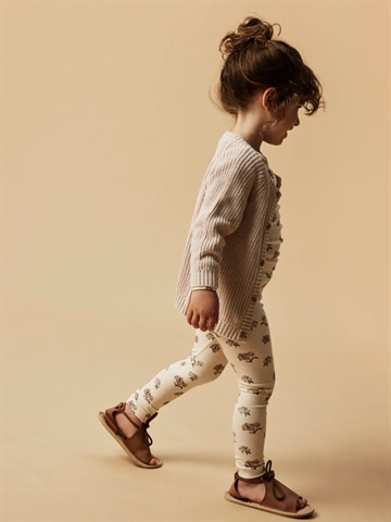 Lil Atelier Leggings Gavo Turtledove Peony