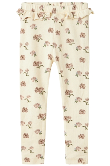 Lil Atelier Leggings Gavo Turtledove Peony