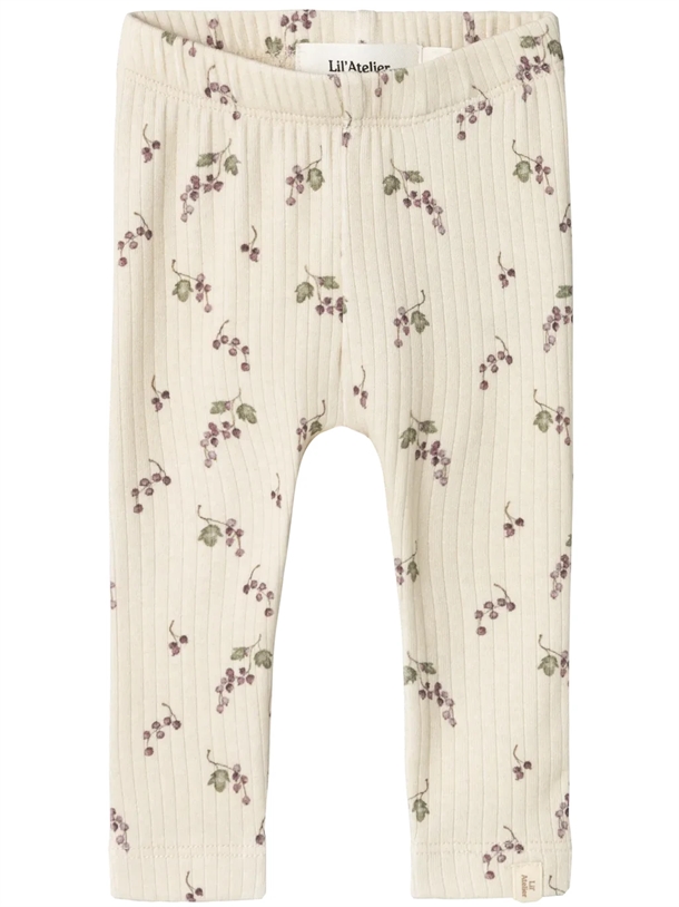 Lil Atelier Leggings Gio Bie Birch Berries - Baby