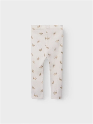 Lil Atelier Leggings - Kaniner - Lavo Turtledove Rabbit