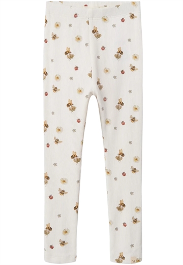 Lil Atelier Leggings Mariehøne Nmflavo Coconut Milk