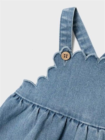 Lil Atelier Spencer Kjole Nmfokaja Medium Blue Denim