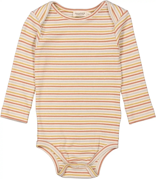 MarMar Body Ben Modal Rib Autumn Stripe Mix