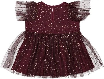 MarMar Kjole - Deandra Ballerina Dotty - Deep Mulberry