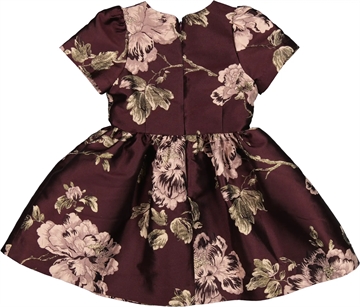 MarMar Kjole - Doreen Party Jacquard - Deep Mulberry