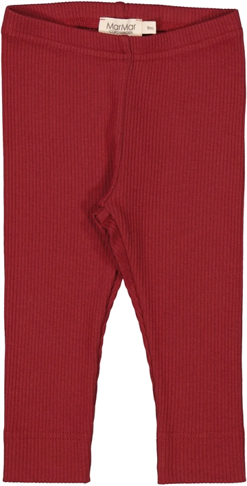 MarMar Leggings Modal Hibiscus Red i rød