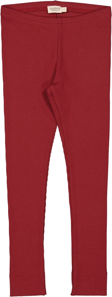 MarMar Leggings Modal Hibiscus Red i rød