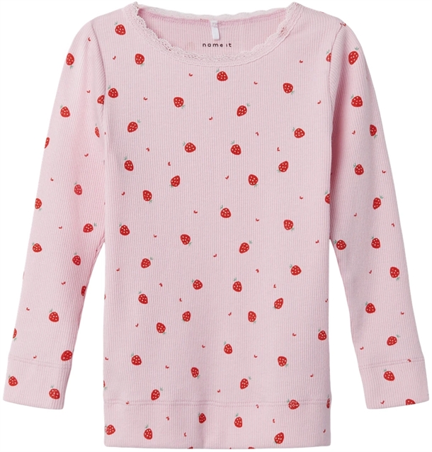 Name It Bluse Dabua - Jordbær - Parfait Pink