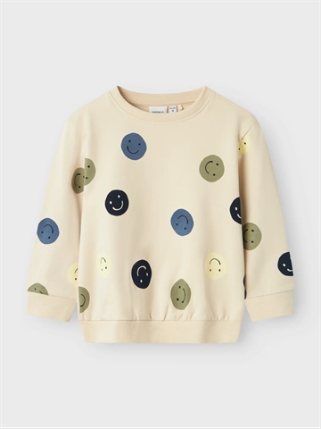 Name It Bluse Sumo Sweat Summer Sand - Smiley