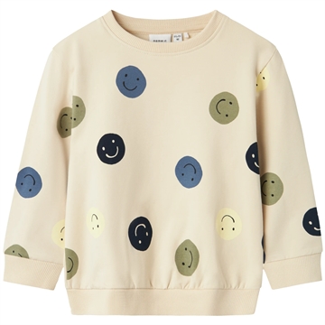 Name It Bluse Sumo Sweat Summer Sand - Smiley