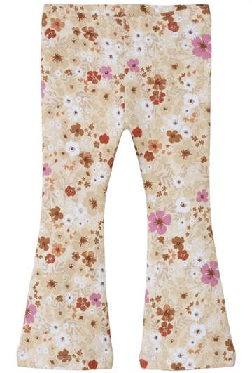 Name It Bukser NMFDIDISA Summer Sand med blomsterprint