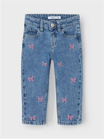 Name It Jeans Bella - Sløjfer - Medium Blue Denim