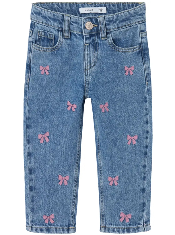 Name It Jeans Bella - Sløjfer - Medium Blue Denim