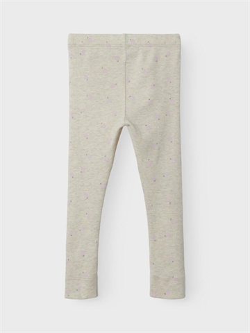 Name It Leggings Dabua - Jordbær - Peyote Melange