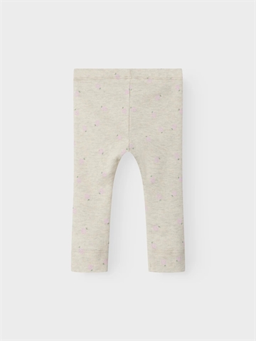 Name It Leggings Dabua - Jordbær - Peyote Melange - Baby