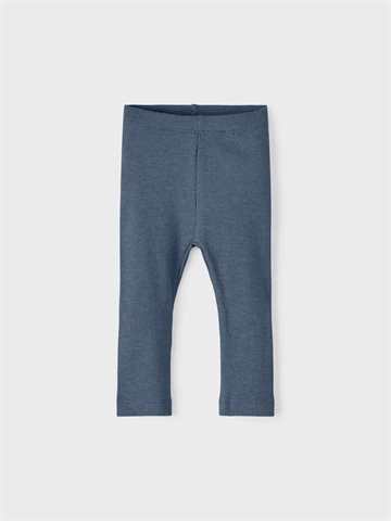 Name It Leggings Kab Bering Sea Melange i blå