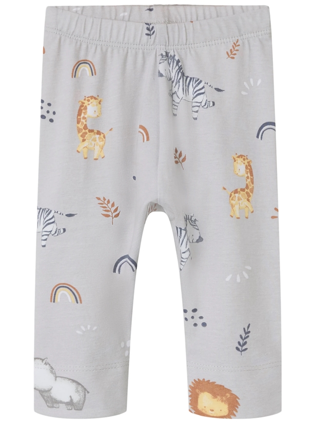 Name It Leggings Nbmoti Antarctica med sødt dyreprint