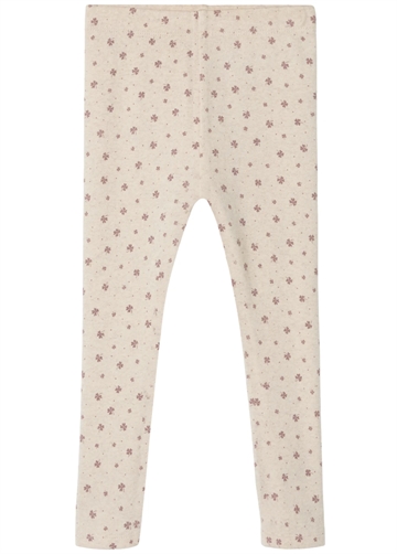 Name It Leggings Noella - Kløver - Pointelle Peyote Melange