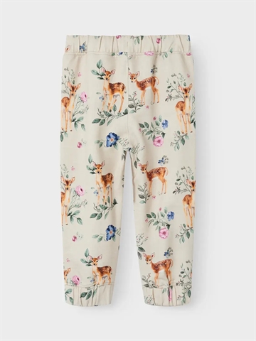 Name It Bukser - Bambi - Ojette Sweat Pants Peyote Melange