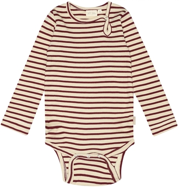 Petit Piao Body Striber Dark cherry/dark off white