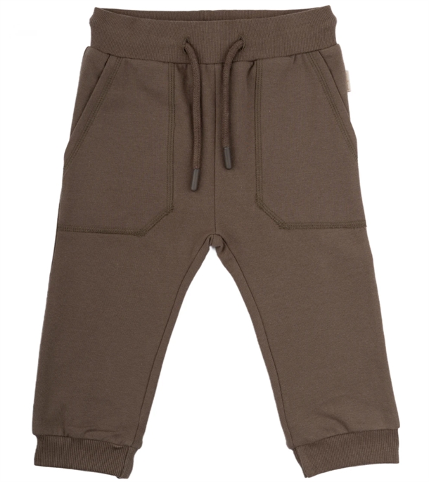 Petit Piao Bukser Sweat Pants Chocolate Brown i brun