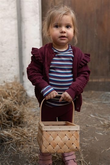 Petit Piao Cardigan Dark Cherry