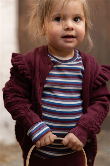 Petit Piao Cardigan Dark Cherry