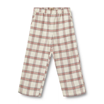 Wheat Pyjamas Madison Eggshell Check med flotte tern