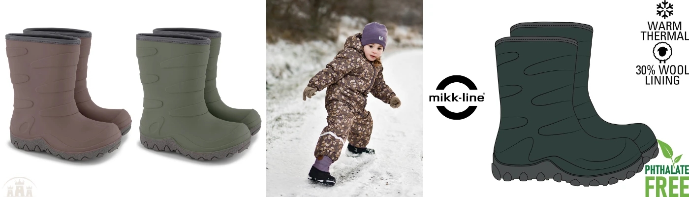 Mikk line termostøvler er vandtætte og varme